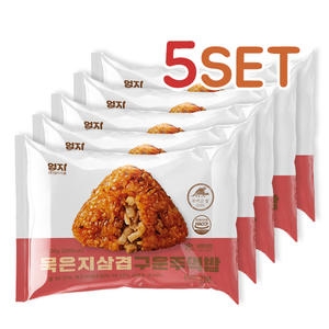 엄지식품 묵은지삼겹 구운 주먹밥 100g