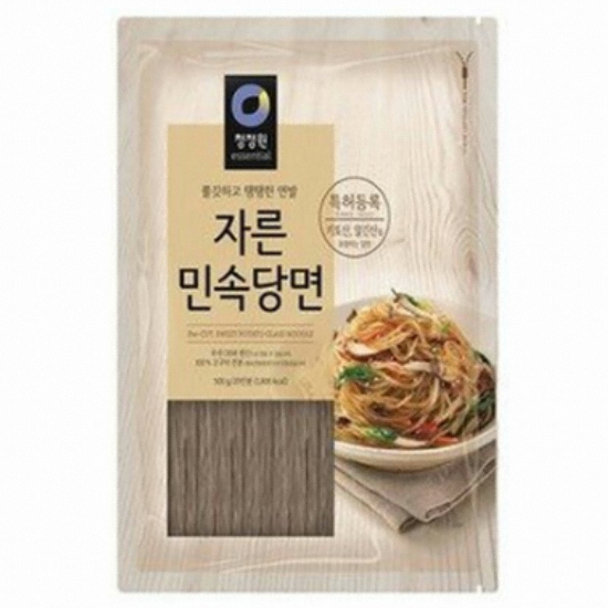 대상 청정원 자른 민속당면 300g이미지입니다. 누르면 해당 게시물로 새창이동합니다.