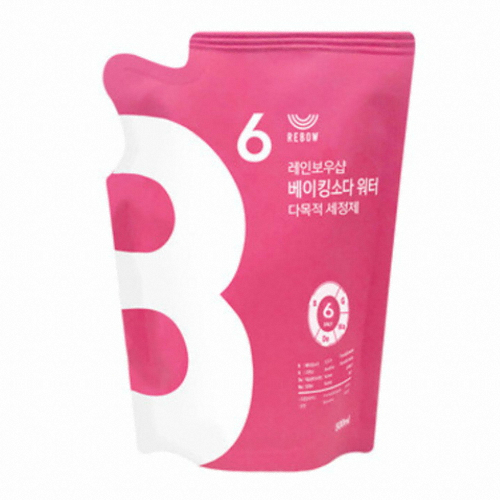 성신상사 레인보우샵 ㅤ베이킹소다 워터 다목적세정제 리필 500ml (1개)_이미지