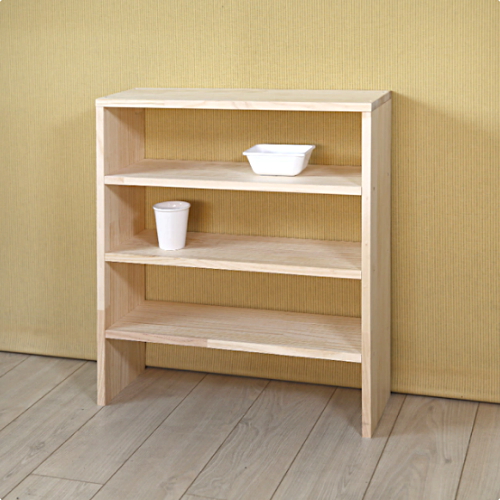 원목 양발이 4단 선반 560