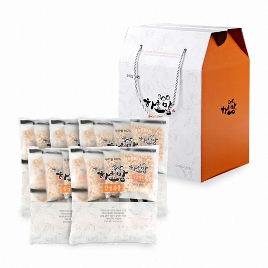 하효살롱협동조합 하효맘 감귤과즐 선물세트 1.2kg (2개)_이미지