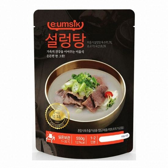 청우식품 이음식 설렁탕 550g