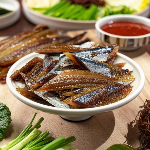 쵱선생 포항 구룡포 햇 과메기 꽁치 10쪽 5미 해초야채세트_이미지