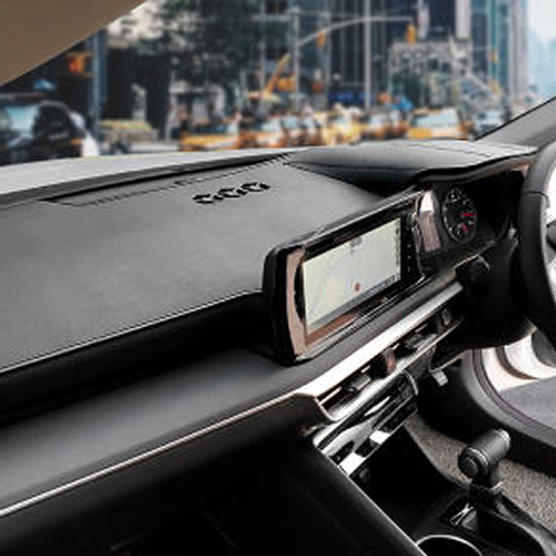 카이만 논슬립 프리미엄 가죽 대시보드커버 [차종확인]_이미지