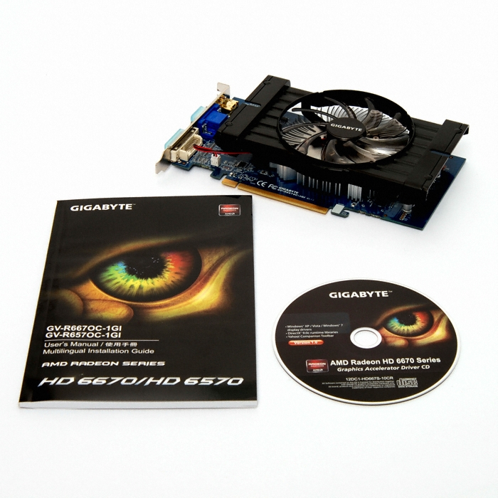 GIGABYTE 라데온 HD 6670 UD2 D3 1GB WING-100_이미지
