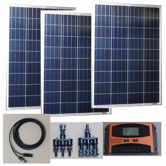  12V 태양광 발전세트 300W