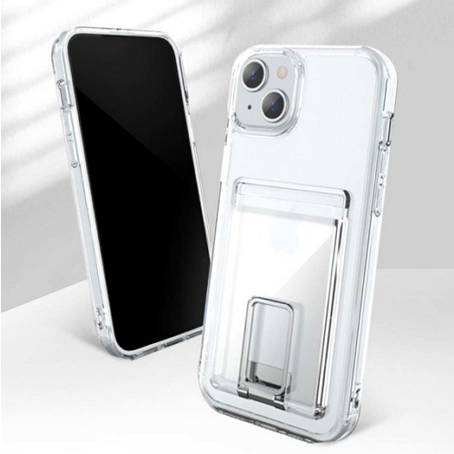 아이폰14 프로 베스티아 투명카드스냅 스탠드 케이스