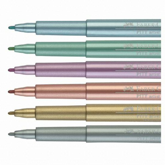 파버카스텔 PITT 아티스트펜 메탈릭 (1개)