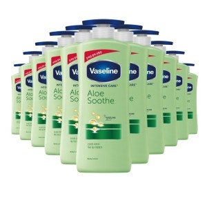 바세린 인텐시브 케어 알로에 수드 바디로션 600ml (11개)_이미지