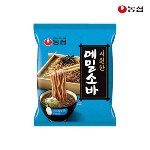 농심 시원한 메밀소바 127g (25개)_이미지