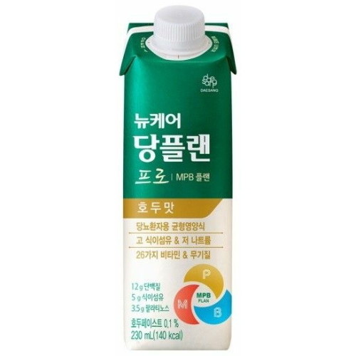 대상웰라이프 뉴케어 당플랜 프로 MPB 플랜 호두맛 230ml (48개)