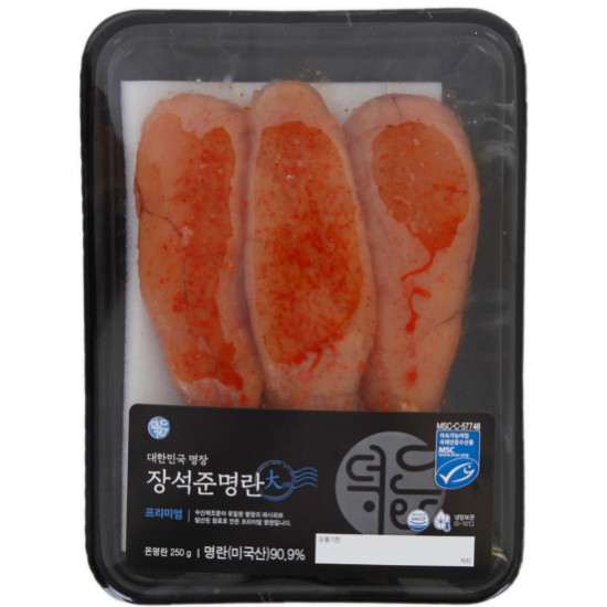 덕화푸드 덕화명란 장석준 프리미엄 명란 250g (1개)_이미지