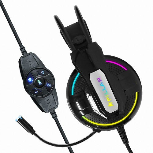 컴소닉 PILLAR CH-R5 초경량 가상 7.1채널 RGB 게이밍 헤드셋_이미지