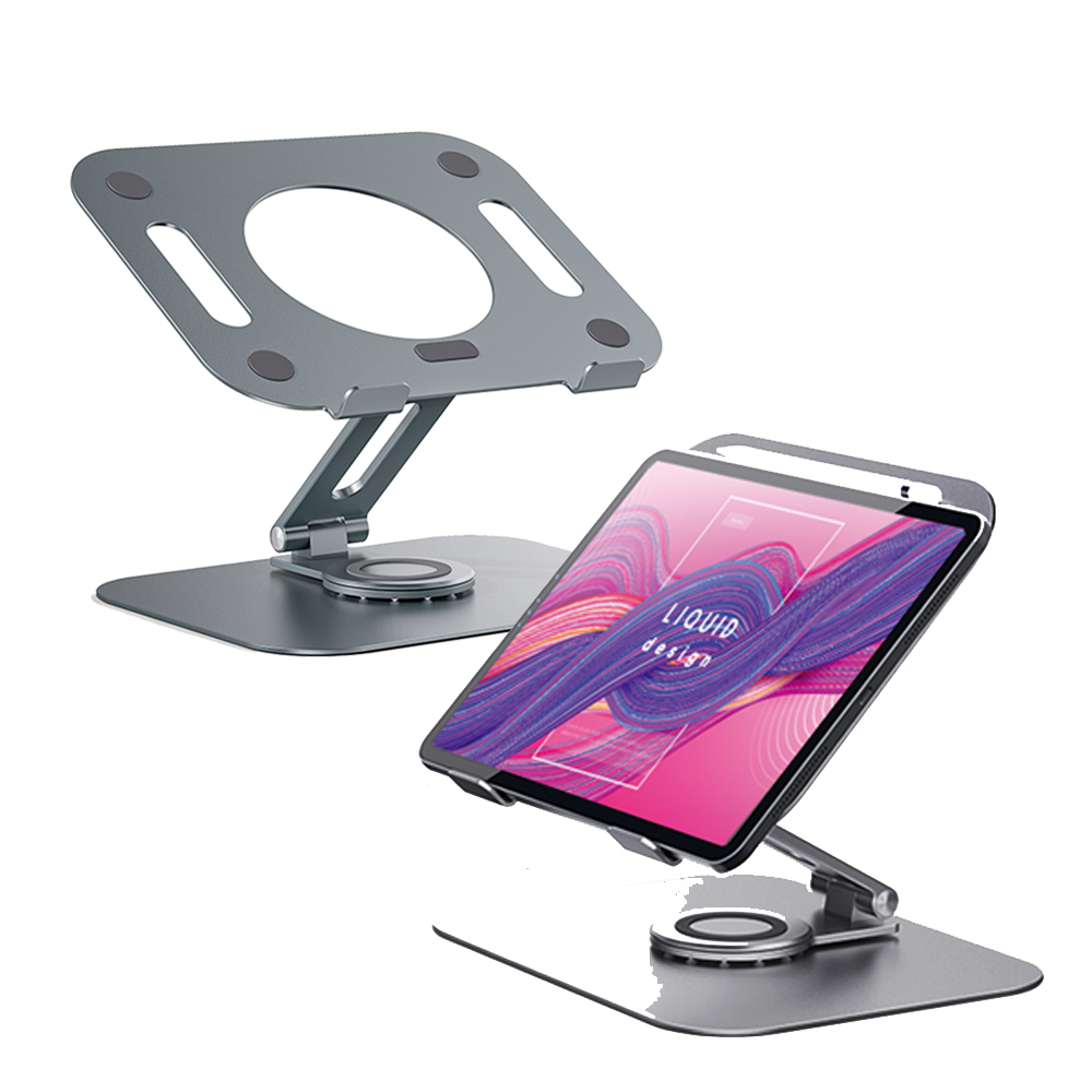 오존컴퍼니 마이크로박스 Mstand TSL 360 회전 알루미늄 노트북 거치대_이미지