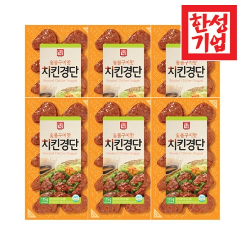 한성기업 숯불구이맛 치킨경단 115g (6개)_이미지