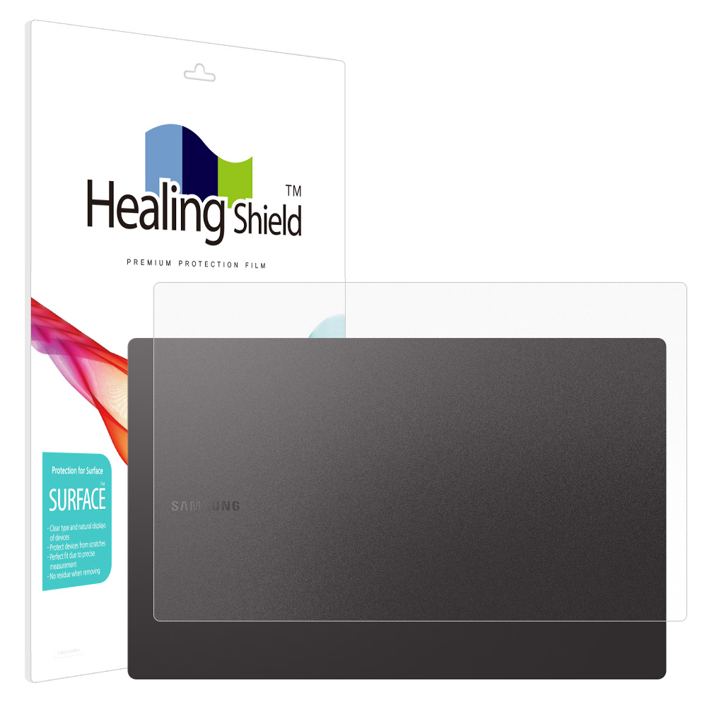 삼성전자 갤럭시북 프로 NT951XDB 무광 외부보호필름 상판 2매