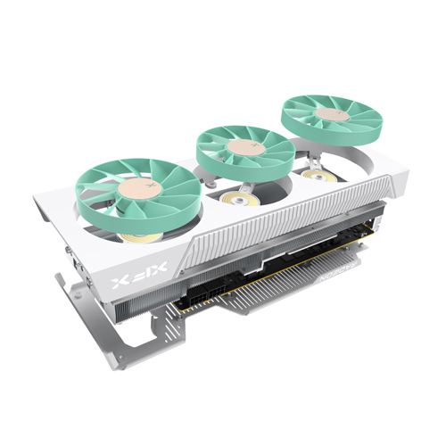 XFX Magnetic Air 시리즈 커스텀 팬 그린_이미지