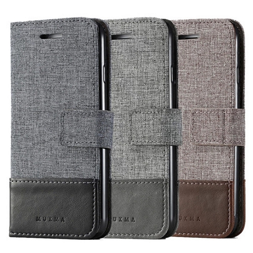 갤럭시S21 플러스 MUXMA 캔버스 플립 케이스