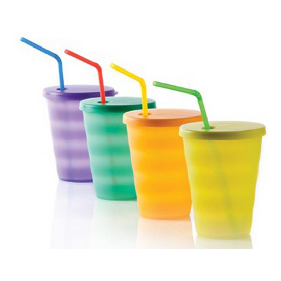 타파웨어 빨대컵 330ml (1개)_이미지