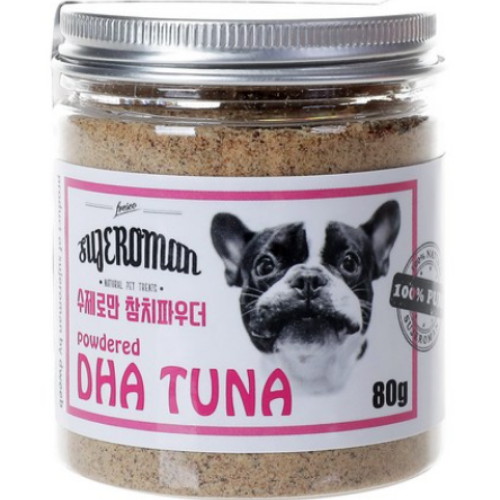 [불명] 굿독 수제로만 프리미엄 참치파우더 미분 80g (1개)