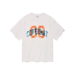 커버낫 COVERNAT 페인팅 08 티셔츠 화이트 CO2402ST15WH 982066 L