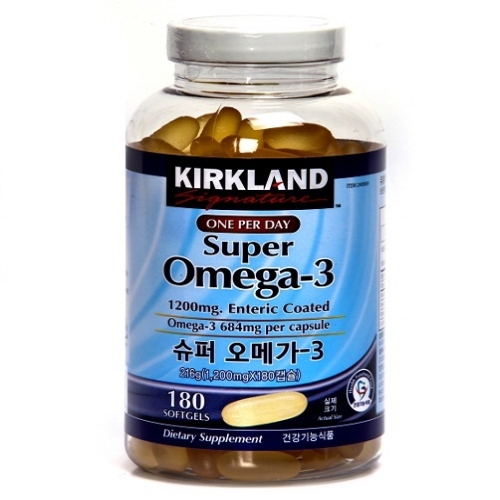 커클랜드 슈퍼 오메가3 1229mg 180캡슐이미지입니다. 누르면 해당 게시물로 새창이동합니다.