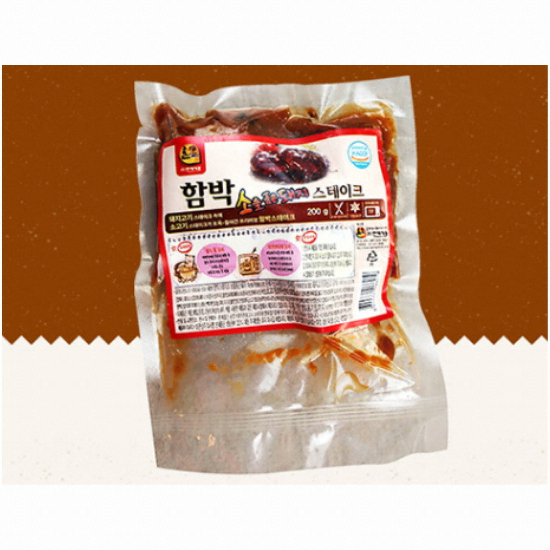 한맥식품 함박스테이크 소를품은 돼지 200g (5개)