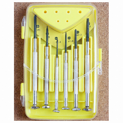 트리 정밀 드라이버 6종 세트 (6pcs)