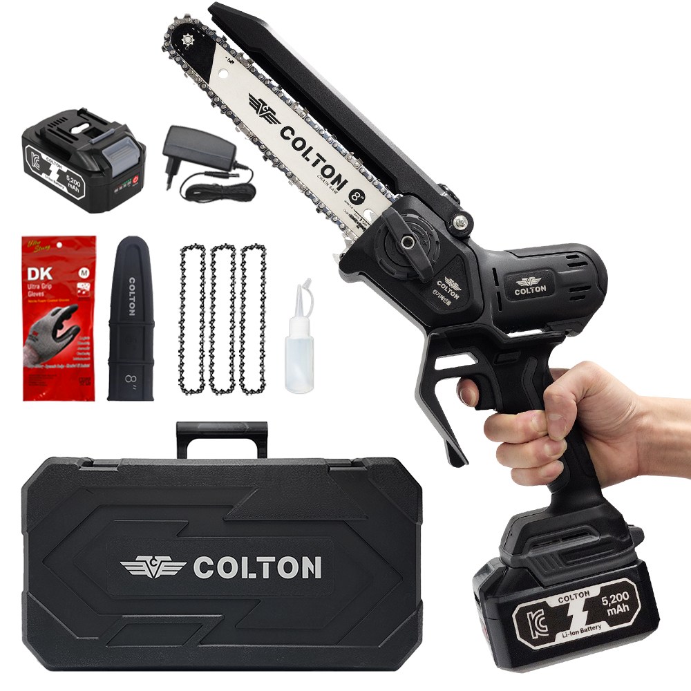 콜튼 무선 전기 체인톱 CT33 (5.2Ah, 배터리 1개)_이미지