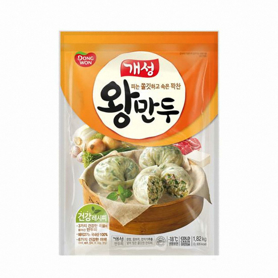 동원F&B 개성 왕만두 1.82kg (2개)_이미지