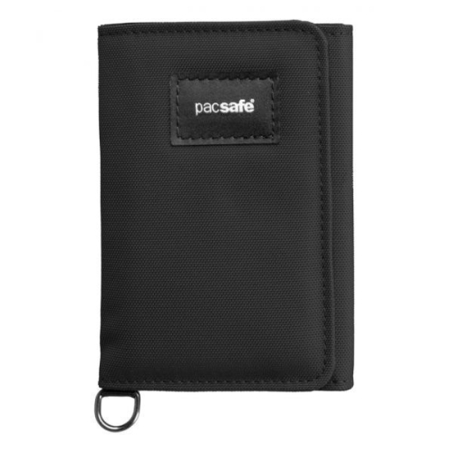 팩세이프 Pacsafe RFID 차단 safe 삼단 지갑 블랙 월렛 169258