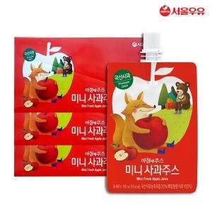 서울우유 아침에 주스 미니 사과 주스 100ml 30개