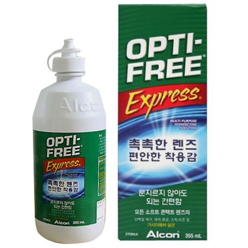 알콘 옵티프리 익스프레스 355ml이미지입니다. 누르면 해당 게시물로 새창이동합니다.
