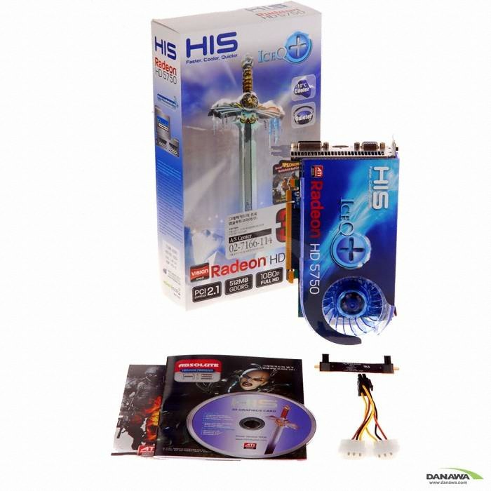 HIS 라데온 HD 5750 D5 512MB IceQ+_이미지