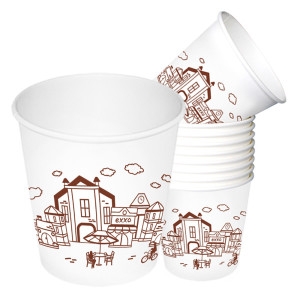 미그린 6.5온스 엑소 무형광천연펄프 종이컵 (1,000개)_이미지