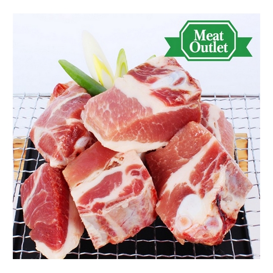 미트아울렛 돼지갈비 찜용 1kg (1개)