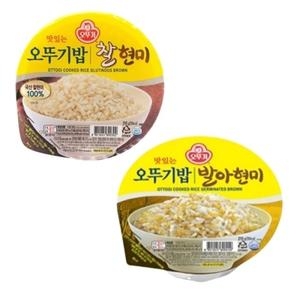 오뚜기 오뚜기밥 찰현미 210g 9개 + 발아현미 210g 9개