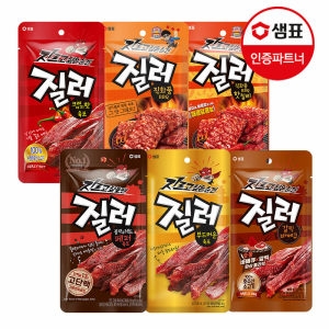 샘표식품 샘표 G 질러 육포 6종 5+5개 /안주/간식_이미지