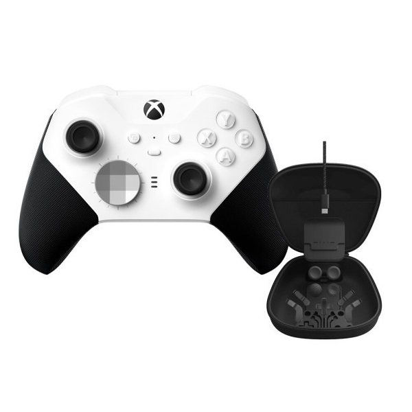XBOX 엘리트 무선 컨트롤러 시리즈 2 코어 + 컴플리트 컴포넌트 화이트_이미지