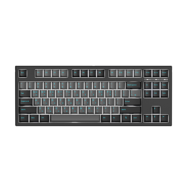 COX CX87G PBT 가스켓 마운트 TKL 게이밍 기계식 키보드 (황축)_이미지