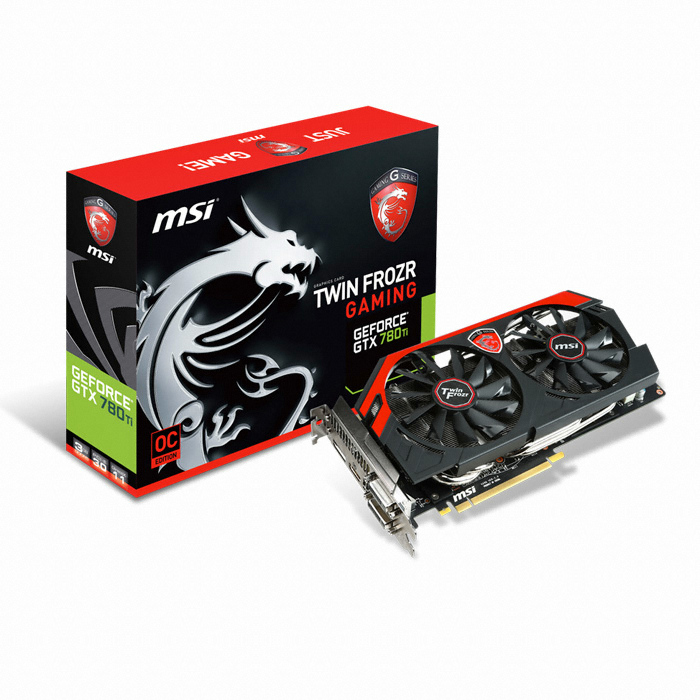 MSI 지포스 GTX780 Ti OC D5 3GB 트윈 프로져 4 게이밍 대원씨티에스
