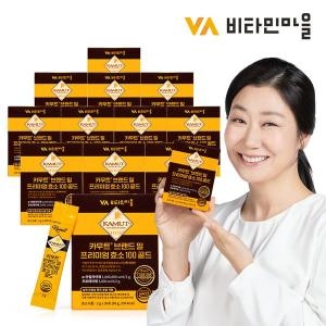 비타민마을 카무트 브랜드 밀 프리미엄 효소 100 골드 30포 (12개)