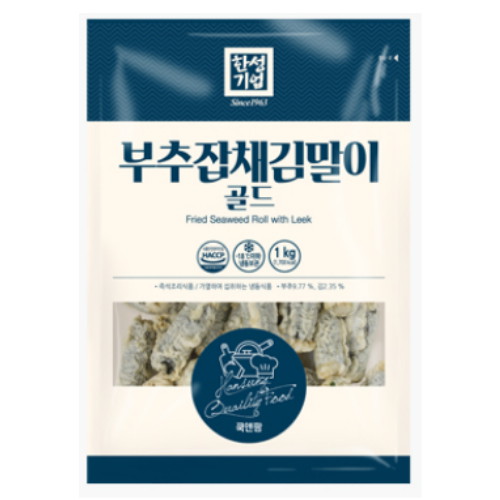 한성기업 부추잡채김말이 골드 1kg (1개)_이미지