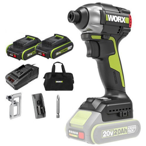 웍스 WU292DS 해외구매 (2.0Ah, 배터리 2개)_이미지