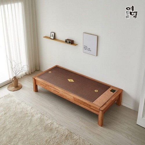 여명흙침대 더참죽 평상 돌소파 MS (세라믹약돌)_이미지