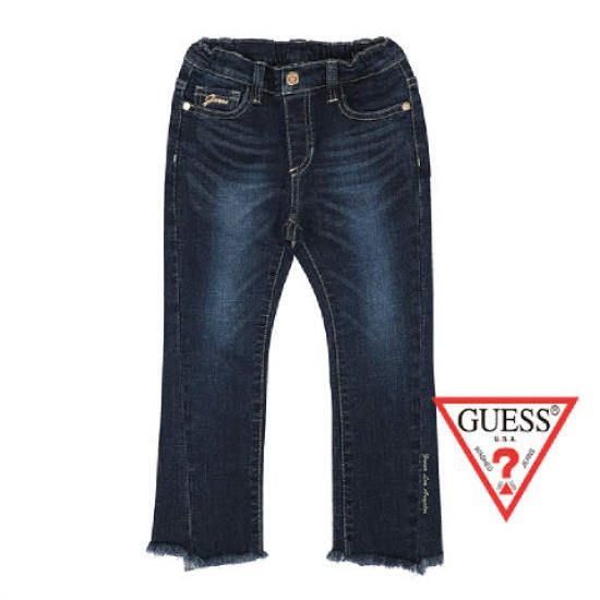 게스키즈 밑단컷 데님 팬츠 G91KSP340