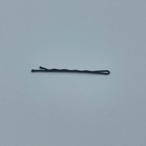  앞머리 고정 사이드 웨이브 핀 헤어핀 블랙 6cm WE68E1C