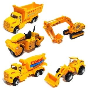 아트박스 세계토이 건설 현장 세트 다이캐스트 포크레인 불도저 트럭