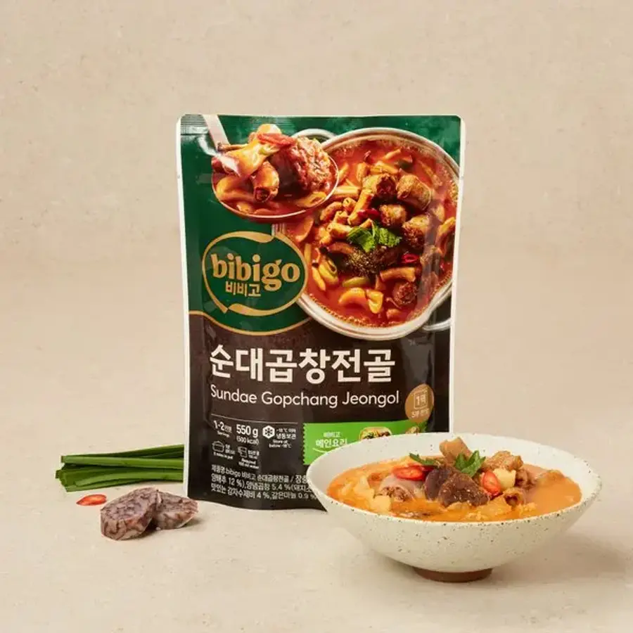 CJ제일제당 비비고 순대곱창전골 550g (1개)