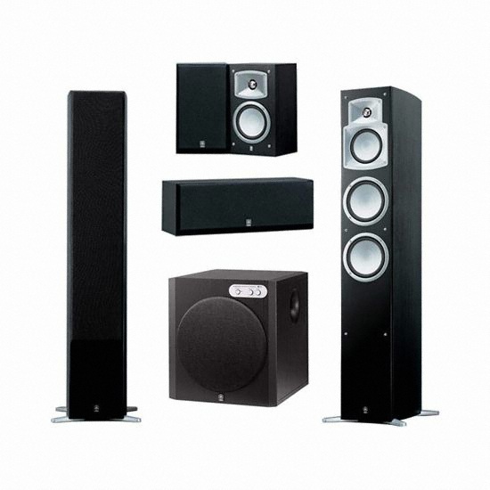 야마하 NS-9502(YST-RSW300) + DVD-S1700 + 야마하 AV리시버 (RX-V1800)_이미지